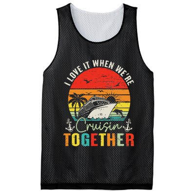 Cruise Squad 2025 Outfits Friends Family Couples Matching Mesh Reversible Basketball Jersey Tank