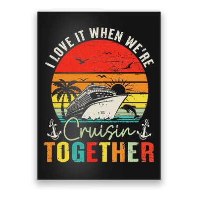 Cruise Squad 2025 Outfits Friends Family Couples Matching Poster