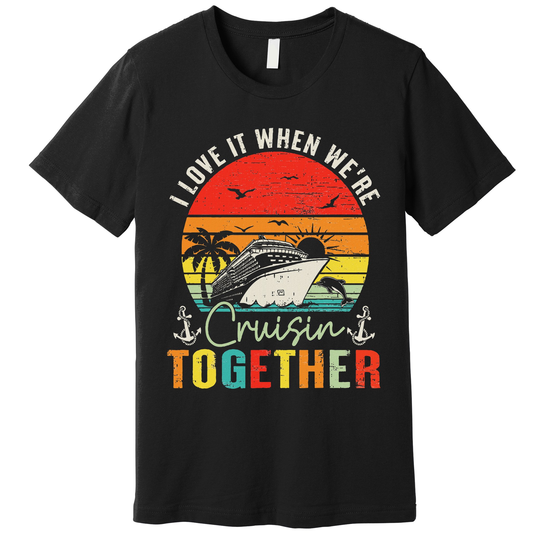 Cruise Squad 2025 Outfits Friends Family Couples Matching Premium T-Shirt