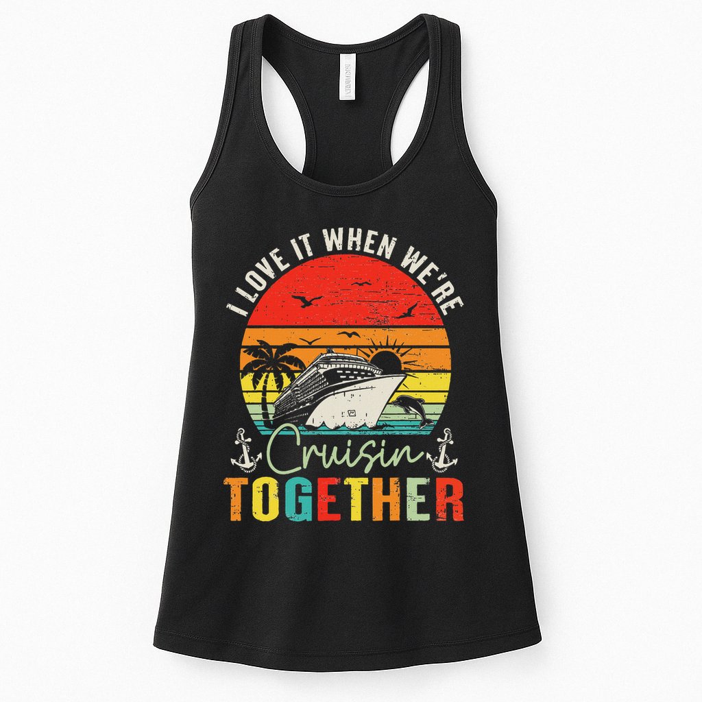 Cruise Squad 2025 Outfits Friends Family Couples Matching Womens Tank Top
