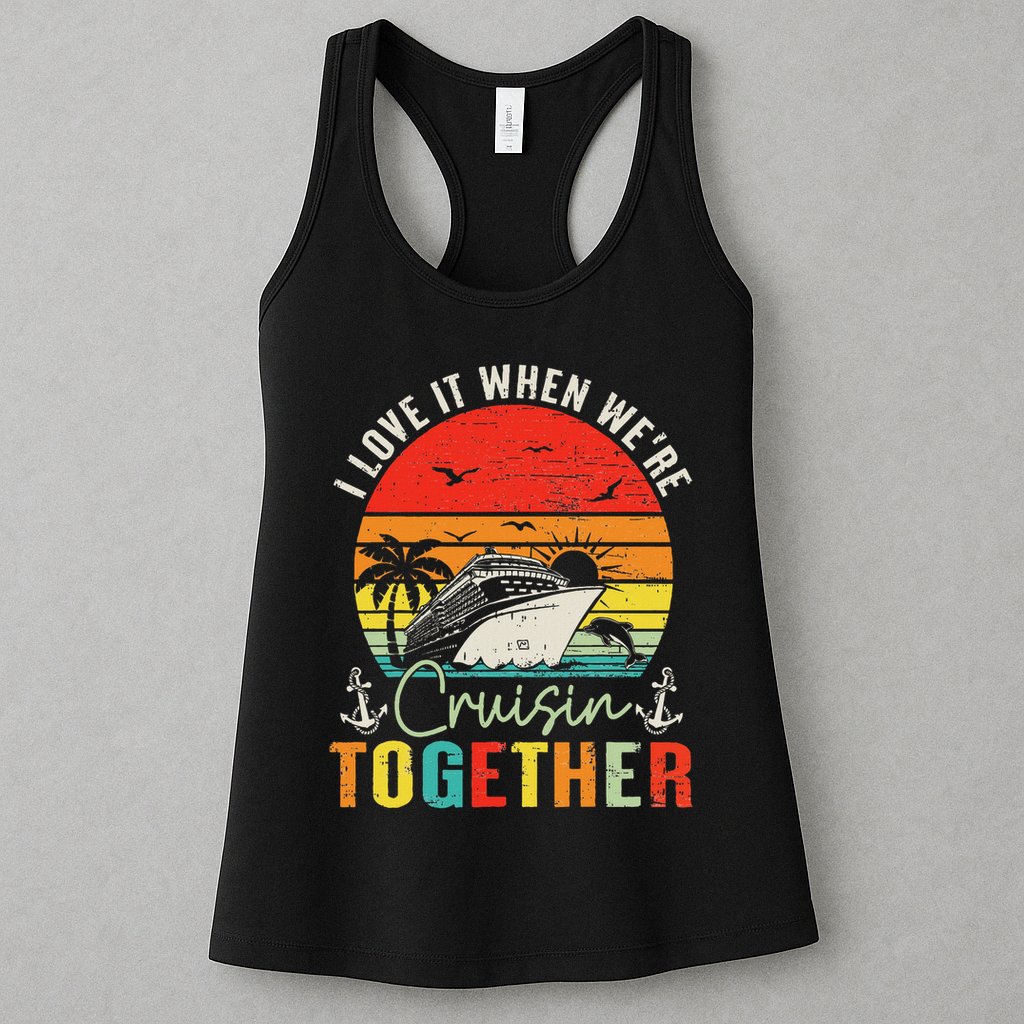 Cruise Squad 2025 Outfits Friends Family Couples Matching Womens Tank Top