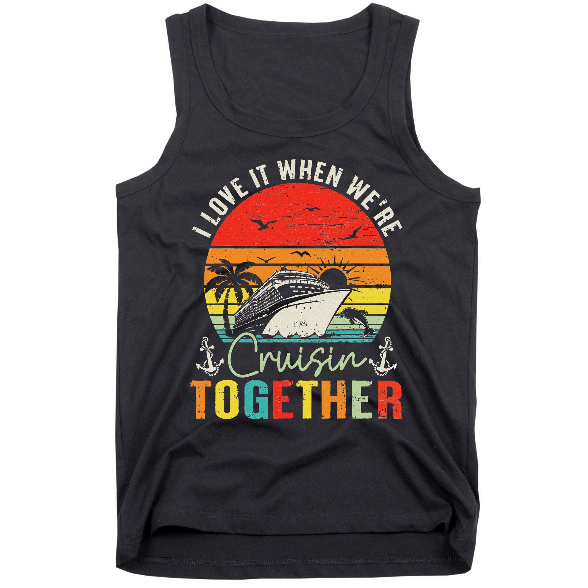 Cruise Squad 2025 Outfits Friends Family Couples Matching Tank Top