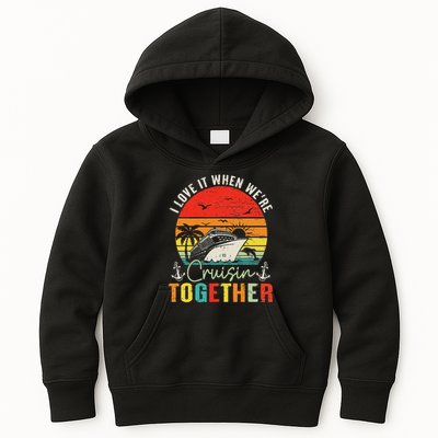 Cruise Squad 2025 Outfits Friends Family Couples Matching Kids Hoodie