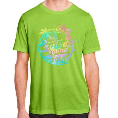 Cruise Squad 2024 Tropical Vacation Adult ChromaSoft Performance T-Shirt