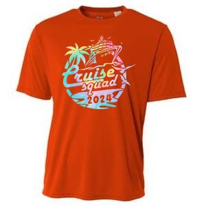 Cruise Squad 2024 Tropical Vacation Cooling Performance Crew T-Shirt