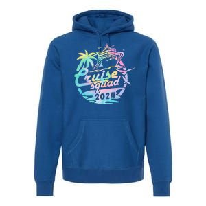 Cruise Squad 2024 Tropical Vacation Premium Hoodie