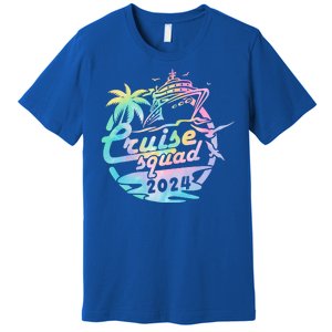 Cruise Squad 2024 Tropical Vacation Premium T-Shirt