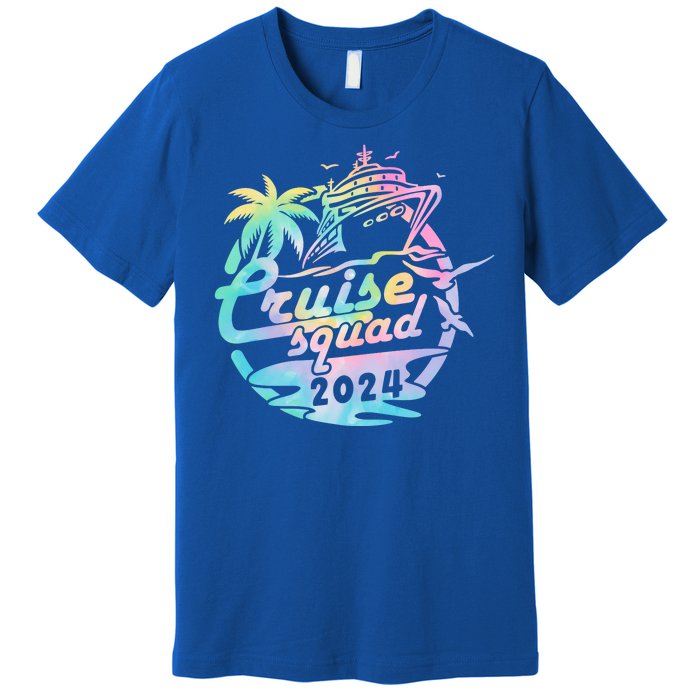 Cruise Squad 2024 Tropical Vacation Premium T-Shirt