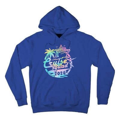 Cruise Squad 2024 Tropical Vacation Tall Hoodie