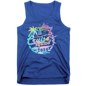 Cruise Squad 2024 Tropical Vacation Tank Top