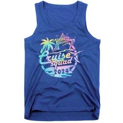 Cruise Squad 2024 Tropical Vacation Tank Top