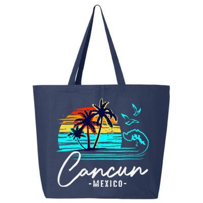 Cancun Souvenir 2024 Mexico Vacation Matching Family Group 25L Jumbo Tote