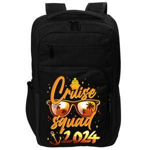 Cruise Squad 2024 Family Friends Vacation Impact Tech Backpack