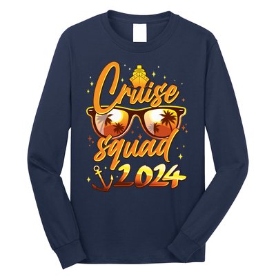 Cruise Squad 2024 Family Friends Vacation Long Sleeve Shirt