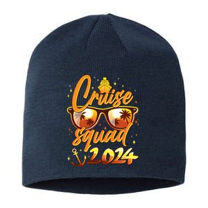 Cruise Squad 2024 Family Friends Vacation Sustainable Beanie