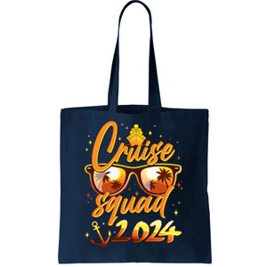 Cruise Squad 2024 Family Friends Vacation Tote Bag