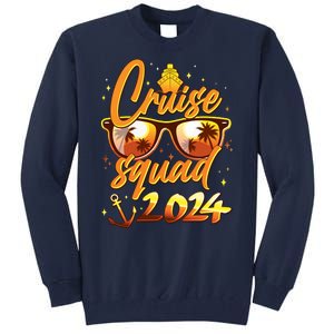 Cruise Squad 2024 Family Friends Vacation Tall Sweatshirt