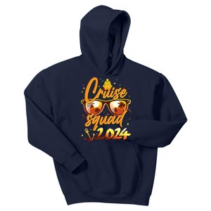 Cruise Squad 2024 Family Friends Vacation Kids Hoodie