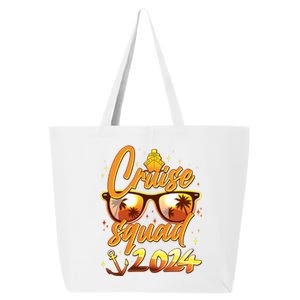 Cruise Squad 2024 Family Friends Vacation 25L Jumbo Tote