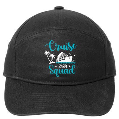 Cruise SQuad 2024 Family Matching Vacation Group Trip Party 7-Panel Snapback Hat