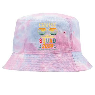 Cruise Squad 2024 Family Vacation Matching Group Summer Tie-Dyed Bucket Hat