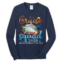 Cruise Squad 2024 Family Group Matching Summer Vacation Tall Long Sleeve T-Shirt