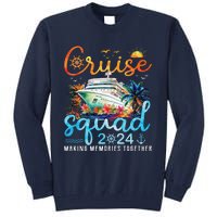 Cruise Squad 2024 Family Group Matching Summer Vacation Tall Sweatshirt