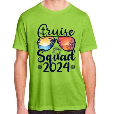 Cruise Squad 2024 Summer Vacation Matching Family Cruise Adult ChromaSoft Performance T-Shirt