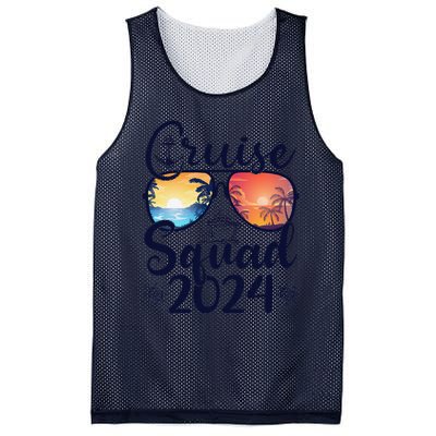 Cruise Squad 2024 Summer Vacation Matching Family Cruise Mesh Reversible Basketball Jersey Tank