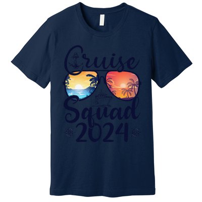 Cruise Squad 2024 Summer Vacation Matching Family Cruise Premium T-Shirt