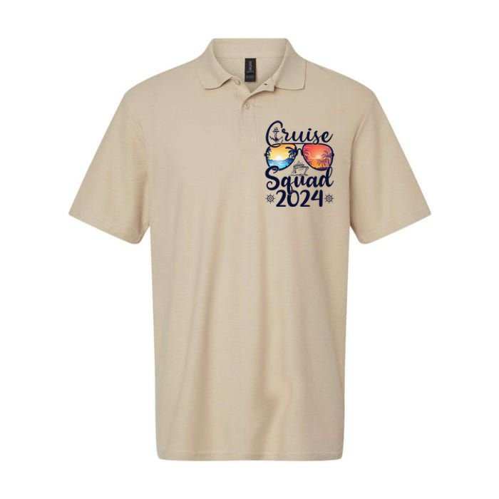 Cruise Squad 2024 Summer Vacation Matching Family Cruise Softstyle Adult Sport Polo