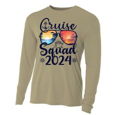 Cruise Squad 2024 Summer Vacation Matching Family Cruise Cooling Performance Long Sleeve Crew