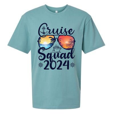 Cruise Squad 2024 Summer Vacation Matching Family Cruise Sueded Cloud Jersey T-Shirt