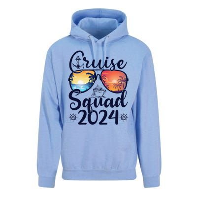 Cruise Squad 2024 Summer Vacation Matching Family Cruise Unisex Surf Hoodie