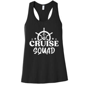 Cruise Squad 2024 Family Matching Vacation Women's Racerback Tank