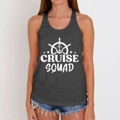 Cruise Squad 2024 Family Matching Vacation Women's Knotted Racerback Tank