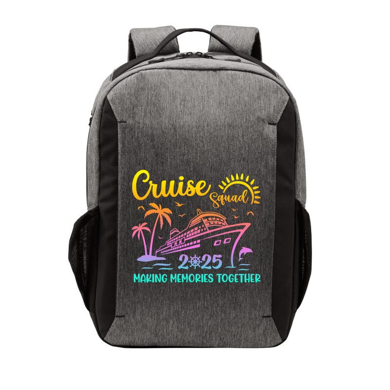 Cruise Squad 2025 Family Friends Vacation Matching Group Vector Backpack
