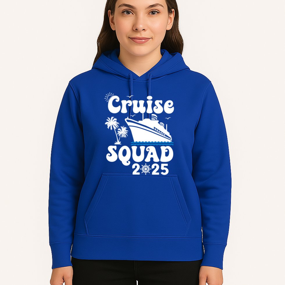 Cruise Squad 2025 Family Group Matching Cruising Vacation Funny Gift Hoodie