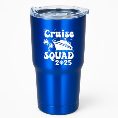 Cruise Squad 2025 Family Group Matching Cruising Vacation Funny Gift Tumbler