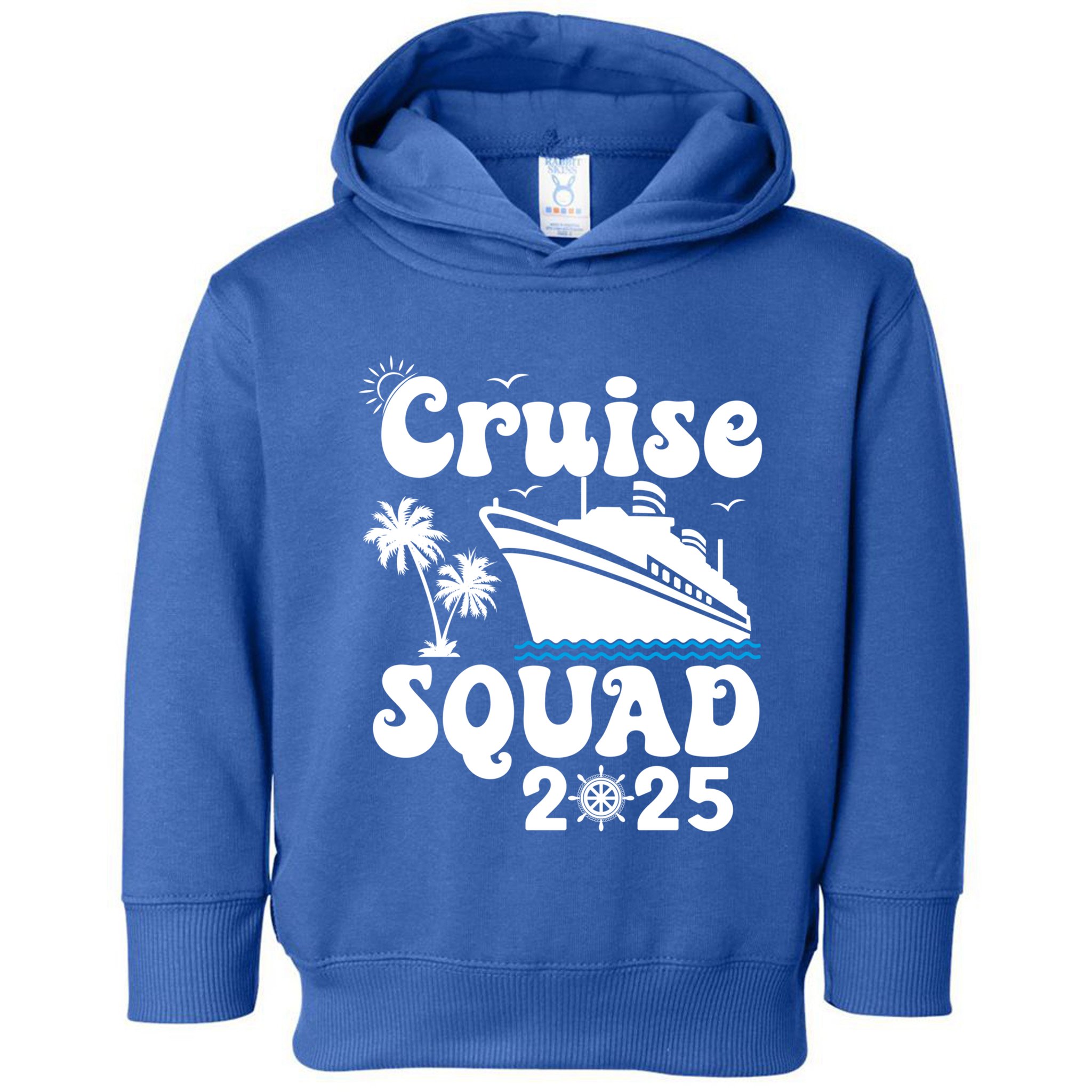 Cruise Squad 2025 Family Group Matching Cruising Vacation Funny Gift Toddler Hoodie