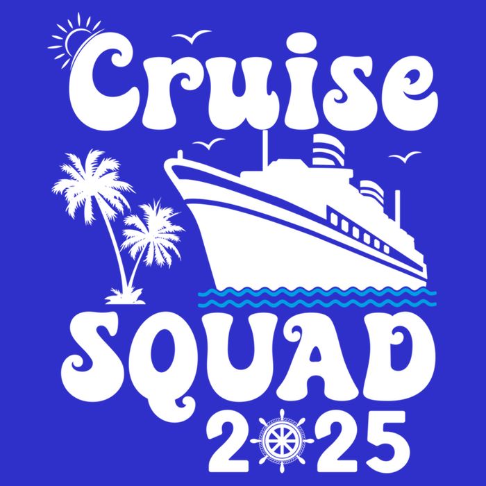 Cruise Squad 2025 Family Group Matching Cruising Vacation Funny Gift Visor