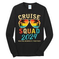 Cruise Squad 2024 Summer Vacation Matching Family Group Tall Long Sleeve T-Shirt