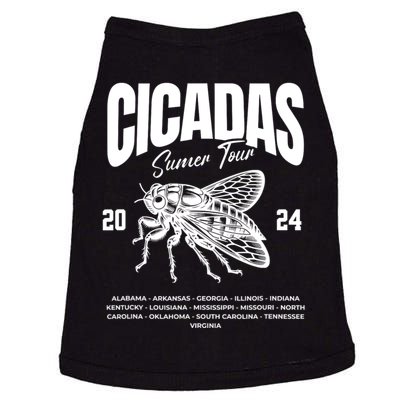 Cicada Summer 2024 Double Emergence Bug Humor Doggie Tank