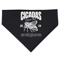 Cicada Summer 2024 Double Emergence Bug Humor USA-Made Doggie Bandana