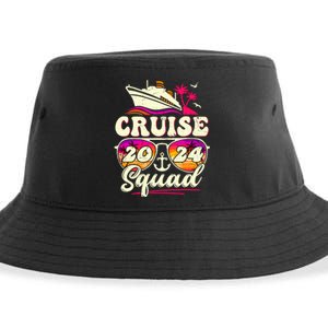 Cruise Squad 2024 Family Vacation Matching Family Group Sustainable Bucket Hat