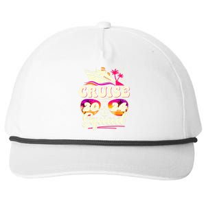 Cruise Squad 2024 Family Vacation Matching Family Group Snapback Five-Panel Rope Hat