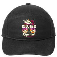 Cruise Squad 2024 Family Vacation Matching Family Group 7-Panel Snapback Hat