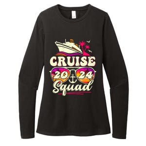 Cruise Squad 2024 Family Vacation Matching Family Group Womens CVC Long Sleeve Shirt