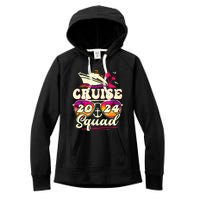 Cruise Squad 2024 Family Vacation Matching Family Group Women's Fleece Hoodie