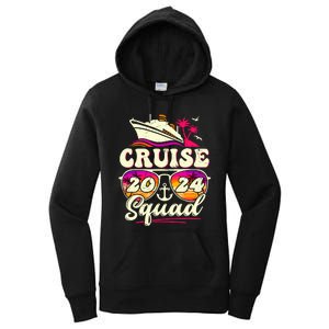 Cruise Squad 2024 Family Vacation Matching Family Group Women's Pullover Hoodie